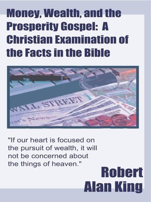 cover image of Money, Wealth, and the Prosperity Gospel